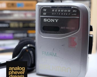 survivor series 1994 SONY wm-fx141 cassette walkman: mixtape + headphones (read description)