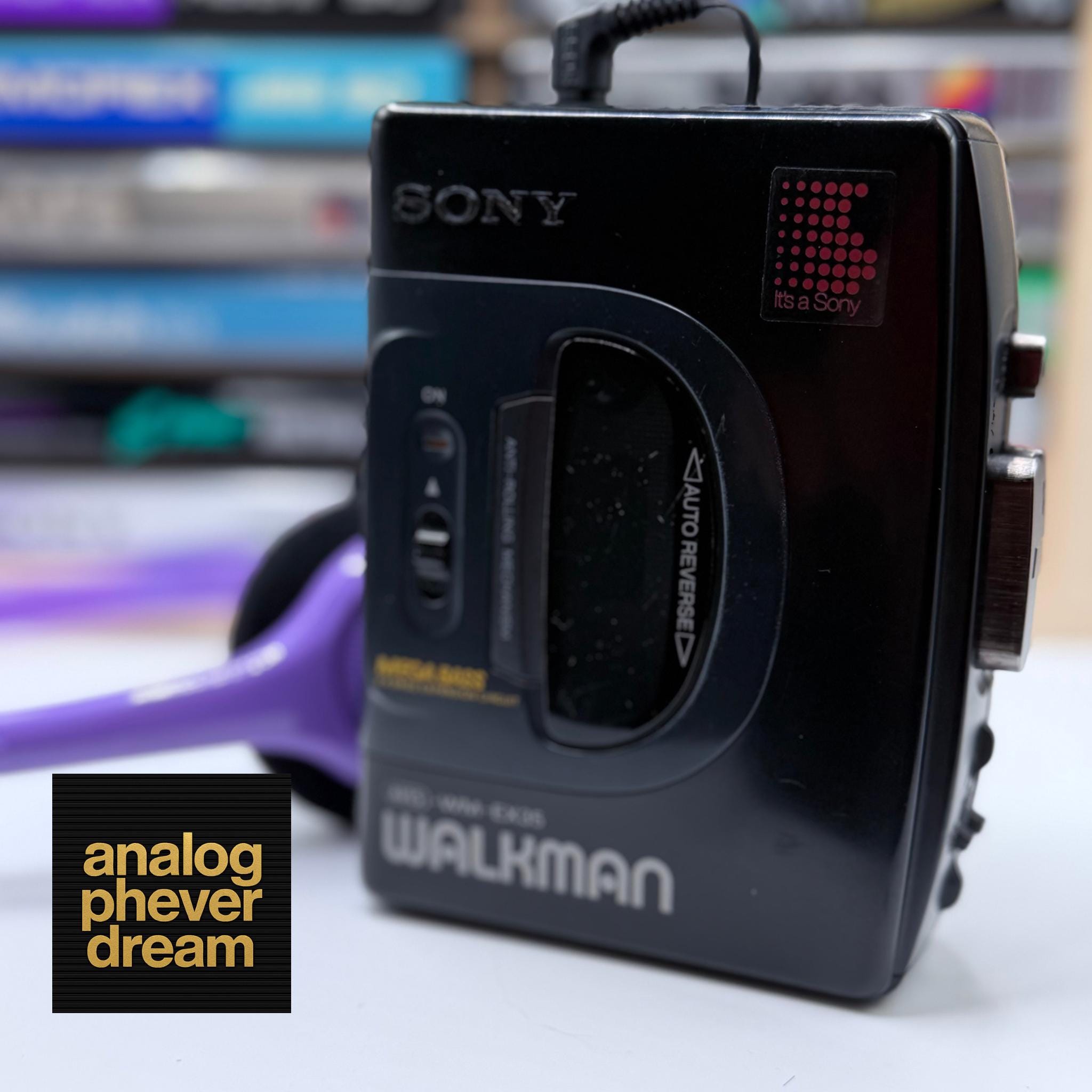 survivor series 1994 SONY wm-ex35 (made in japan) cassette walkman; fully restored: free cassette + headphones
